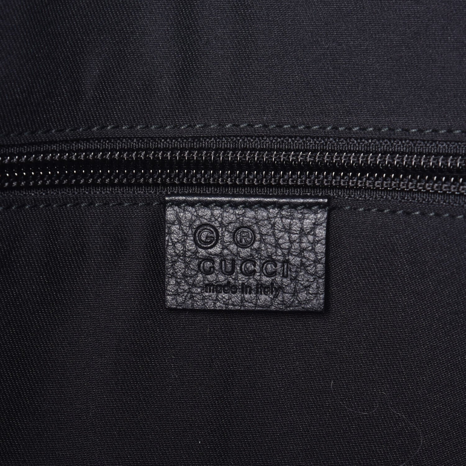 Gucci Nylon Monogram Executive Bag Black 5 of 9