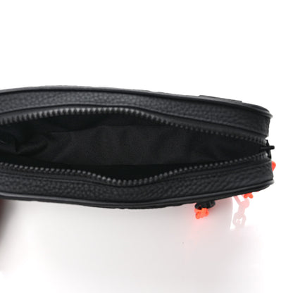 Louis Vuitton Taurillon Monogram Uniformes Solar Ray Soft Pochette Volga Belt Bag Black 5 of 10