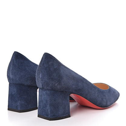 Christian Louboutin Veau Velours Donna Stud 55 Pumps 36.5 Bavarois 4 of 10