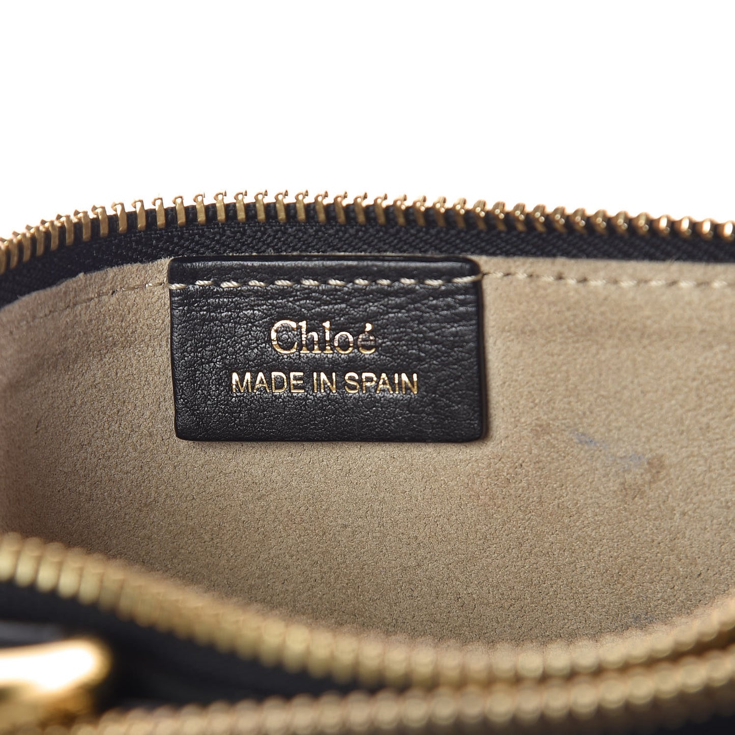 Calfskin Suede Small Jane Fringe Bag Black