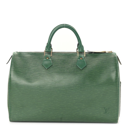 Louis Vuitton Epi Speedy 35 Borneo 1 of 8
