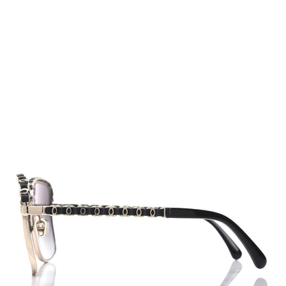 Chanel Metal Square Chain Sunglasses 71369 Grey 3 of 8