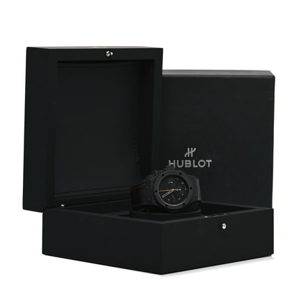 Hublot Ceramic Alligator 44mm Big Bang Limited Edition "Veuve Clicquot" Automatic Watch Black 301.C1.1140.LR.VCP21 5 of 5