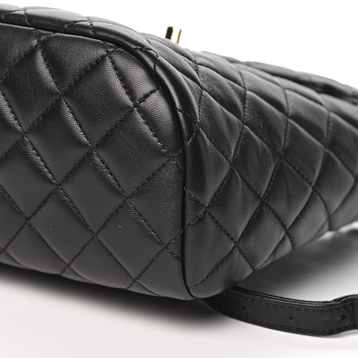 Lambskin Quilted Mini Urban Spirit Backpack Black