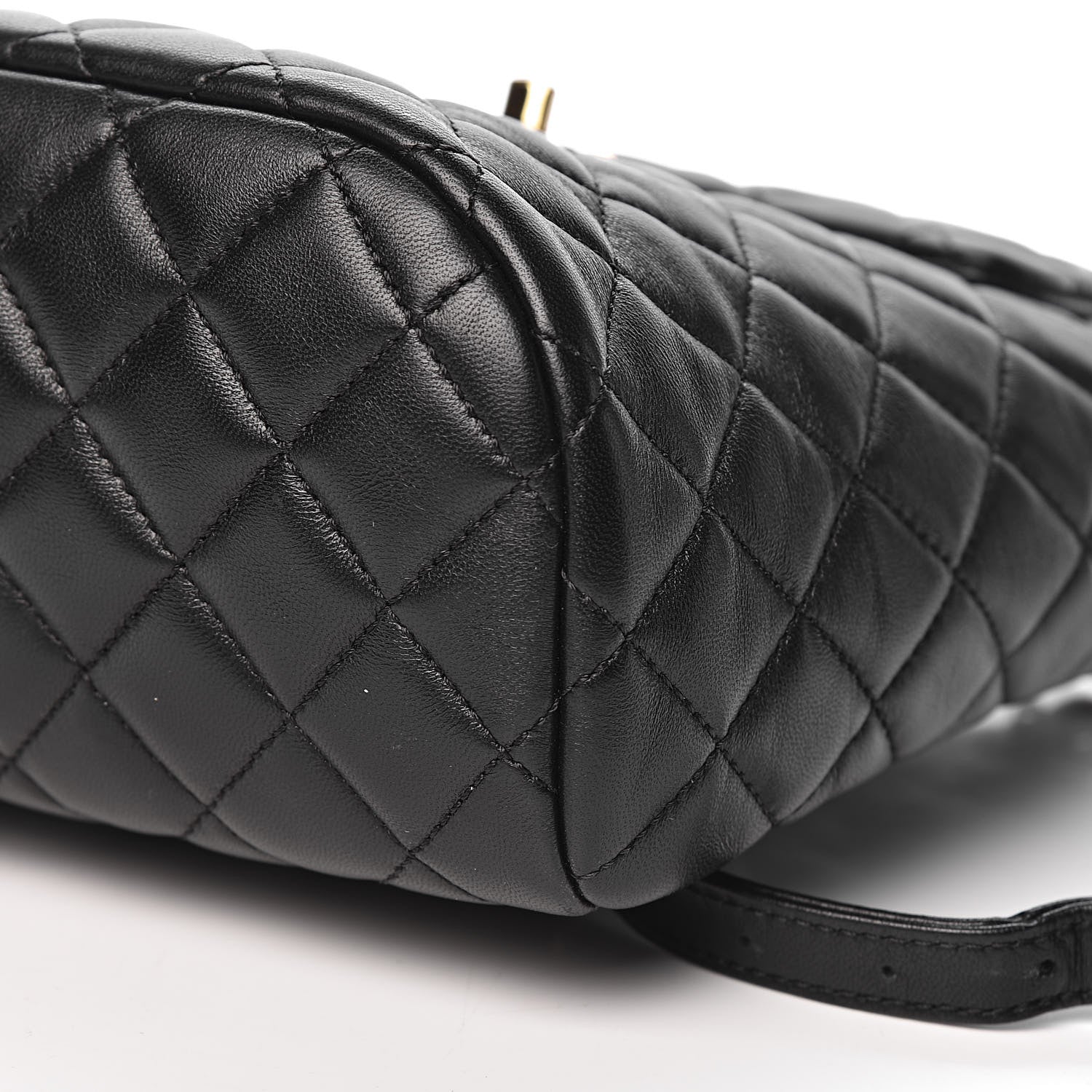 Chanel Lambskin Quilted Mini Urban Spirit Backpack Black 10 of 12