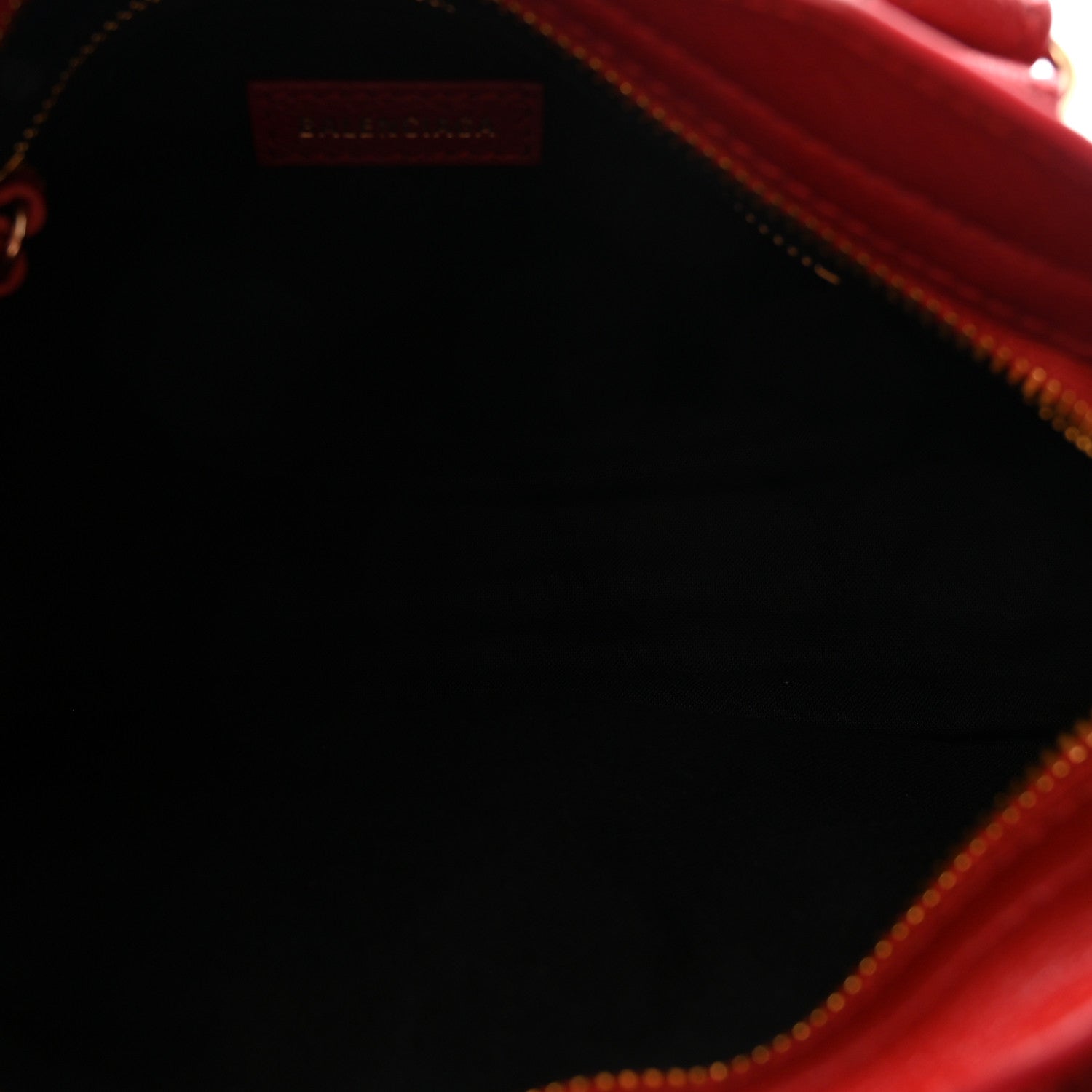 Balenciaga Chevre Gold Metallic Edge Hardware Mini City Rouge Groseille 6 of 11