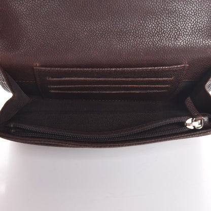 Chanel Caviar Outdoor Ligne Wallet Brown 5 of 11