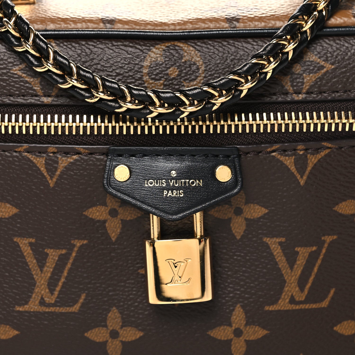 Louis Vuitton Reverse Monogram Vanity Chain Pouch 7 of 9