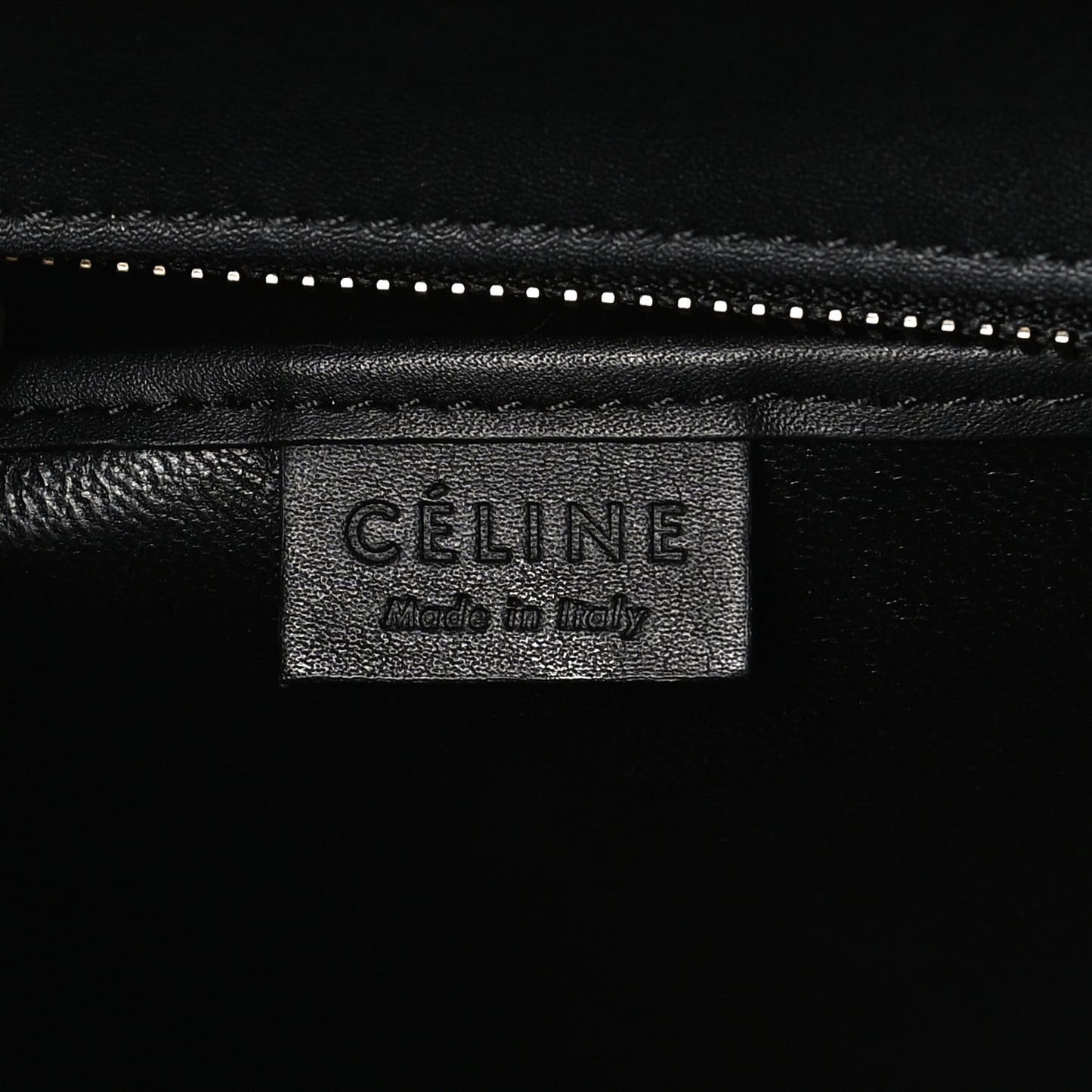 Smooth Calfskin Nano Luggage Black