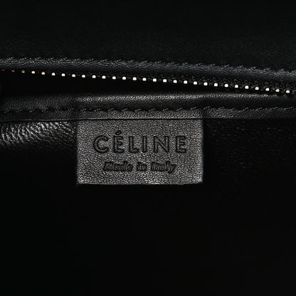 Celine Smooth Calfskin Nano Luggage Black 6 of 11
