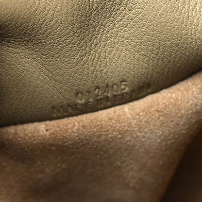Loewe Calfskin Mini Flamenco Knot Clutch Clay Green 8 of 10