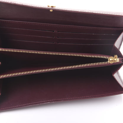 Louis Vuitton Vernis Sarah Wallet Rouge Fauviste 5 of 11