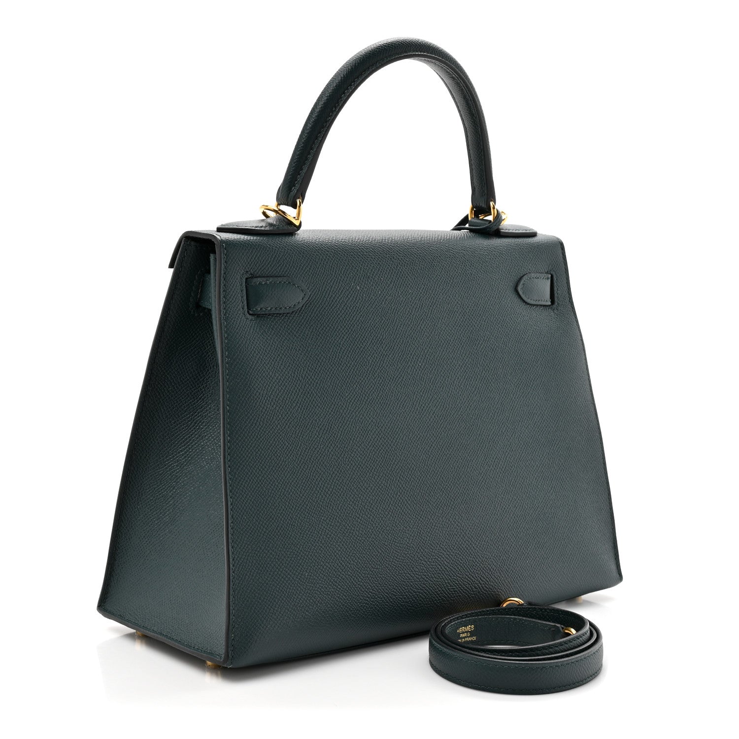 Hermes Epsom Kelly Sellier 28 Vert Cypress 3 of 10