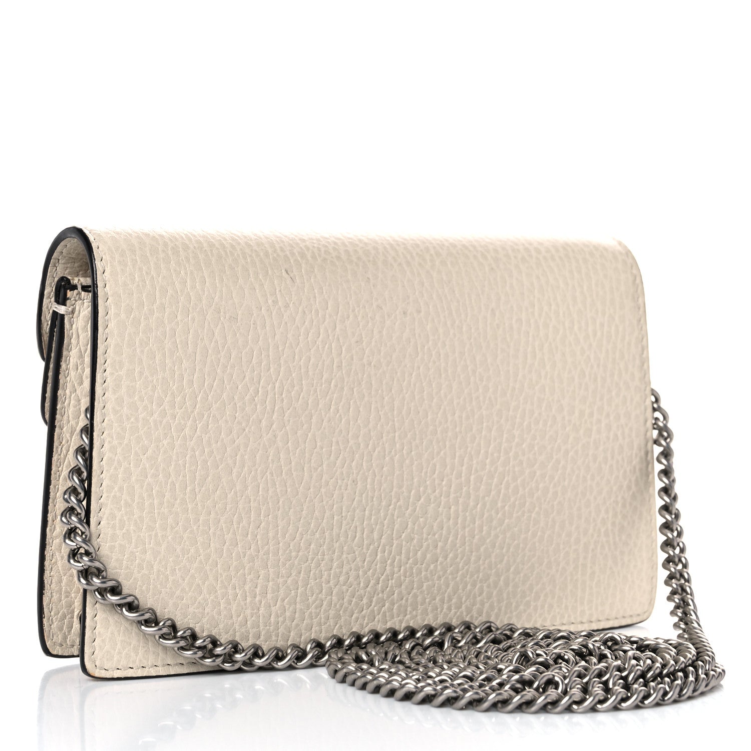 Gucci Dollar Calfskin Crystal Super Mini Dionysus Shoulder Bag Mystic White Black Diamond 3 of 14
