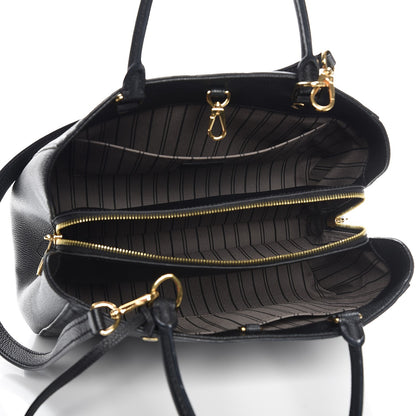 Louis Vuitton Empreinte Montaigne MM Black 6 of 8