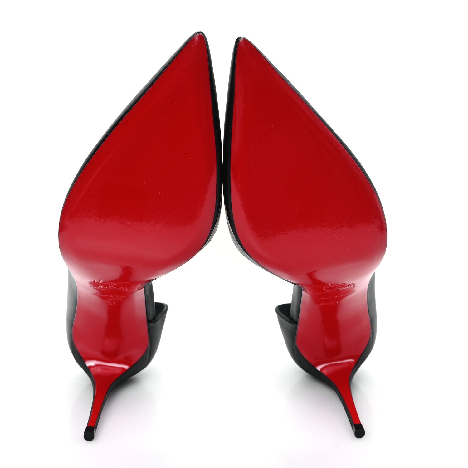 Christian Louboutin Shiny Nappa Iriza 85 Pumps 41 Black 6 of 9