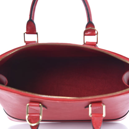 Louis Vuitton Epi Alma PM Castillan Red 5 of 13