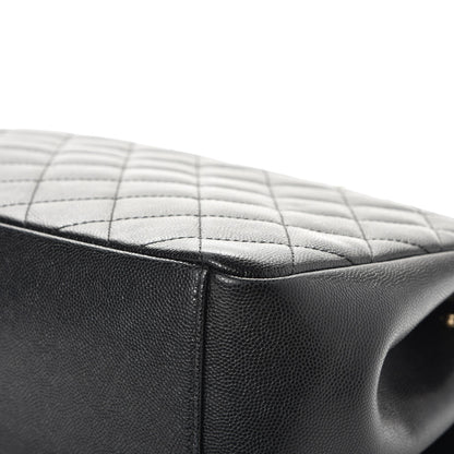 Chanel Caviar Quilted Large Business Affinity Flap Black 10 of 13