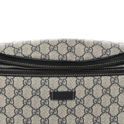 Gucci GG Supreme Monogram Belt Bag Navy 8 of 11