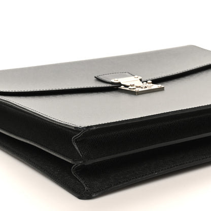 Louis Vuitton Taiga Neo Robusto 2 Compartment Briefcase Black 8 of 10