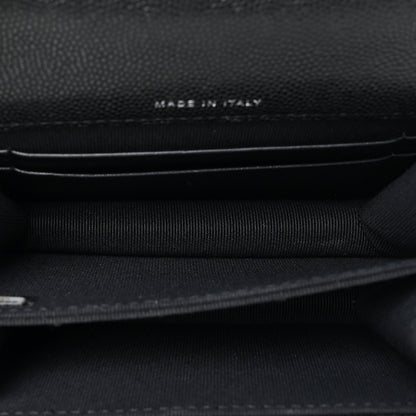 Chanel Caviar Quilted Pick Me Up Clutch With Chain Black 6 of 17