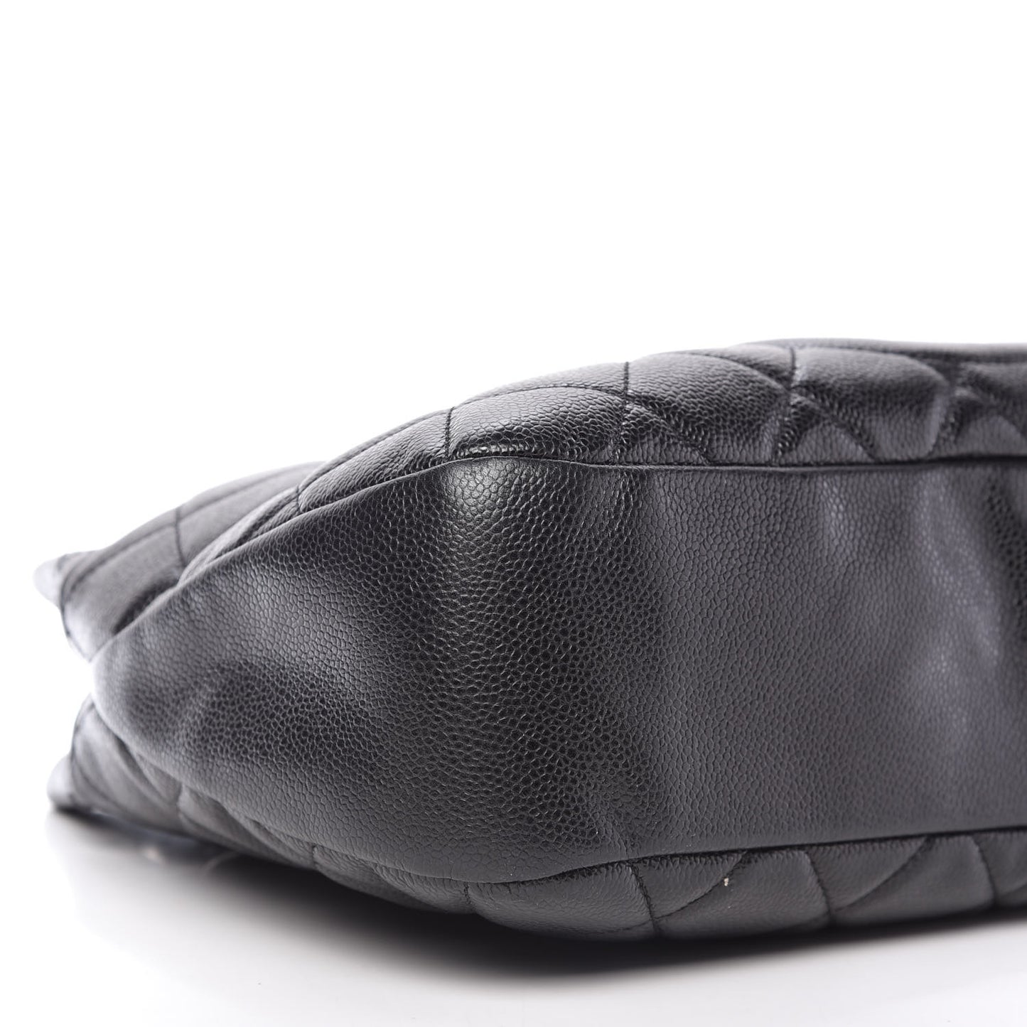 Caviar Quilted Timeless CC Soft Tote Black