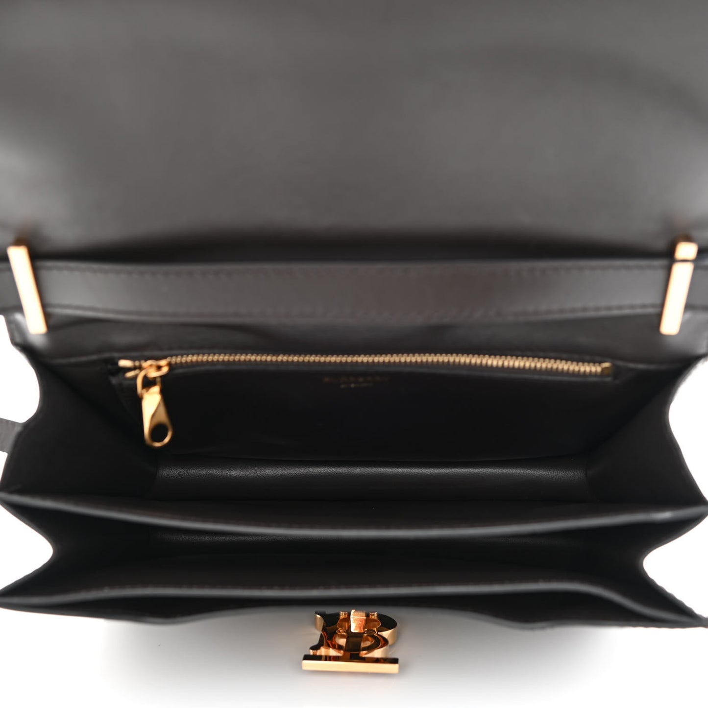 Calfskin Medium TB Bag Coffee