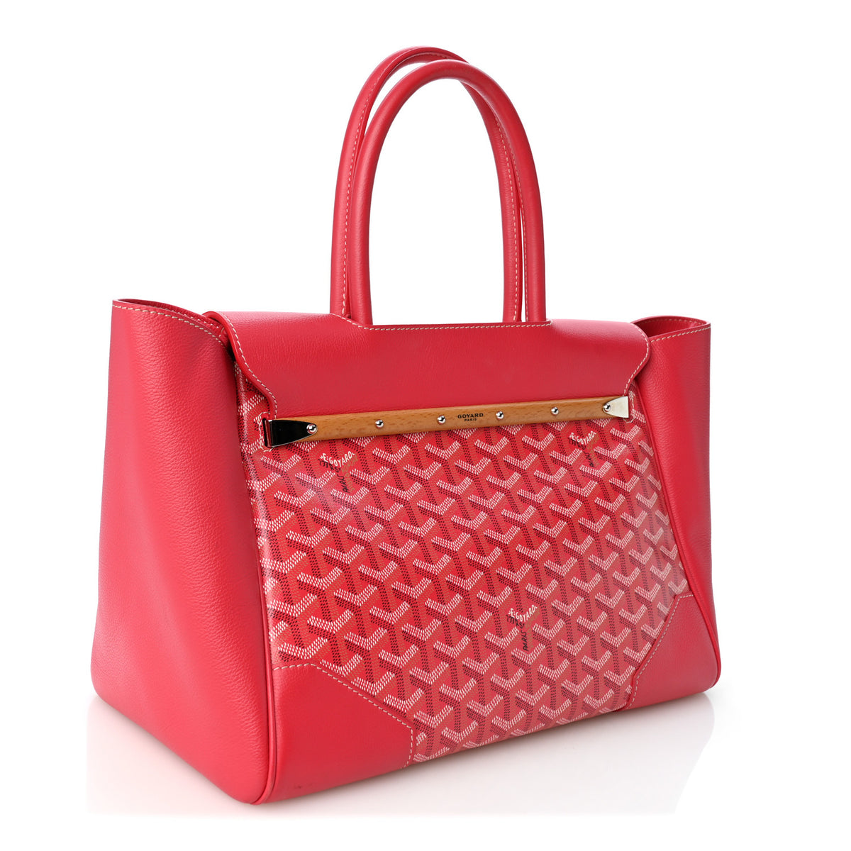 Goyardine Le Jardin Saigon Tote Fuchsia