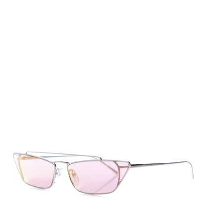 Prada Cat Eye Sunglasses SPR 64U Pink 1 of 8