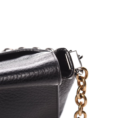 Proenza Schouler Pebbled Calfskin Small Courier Black 17 of 17