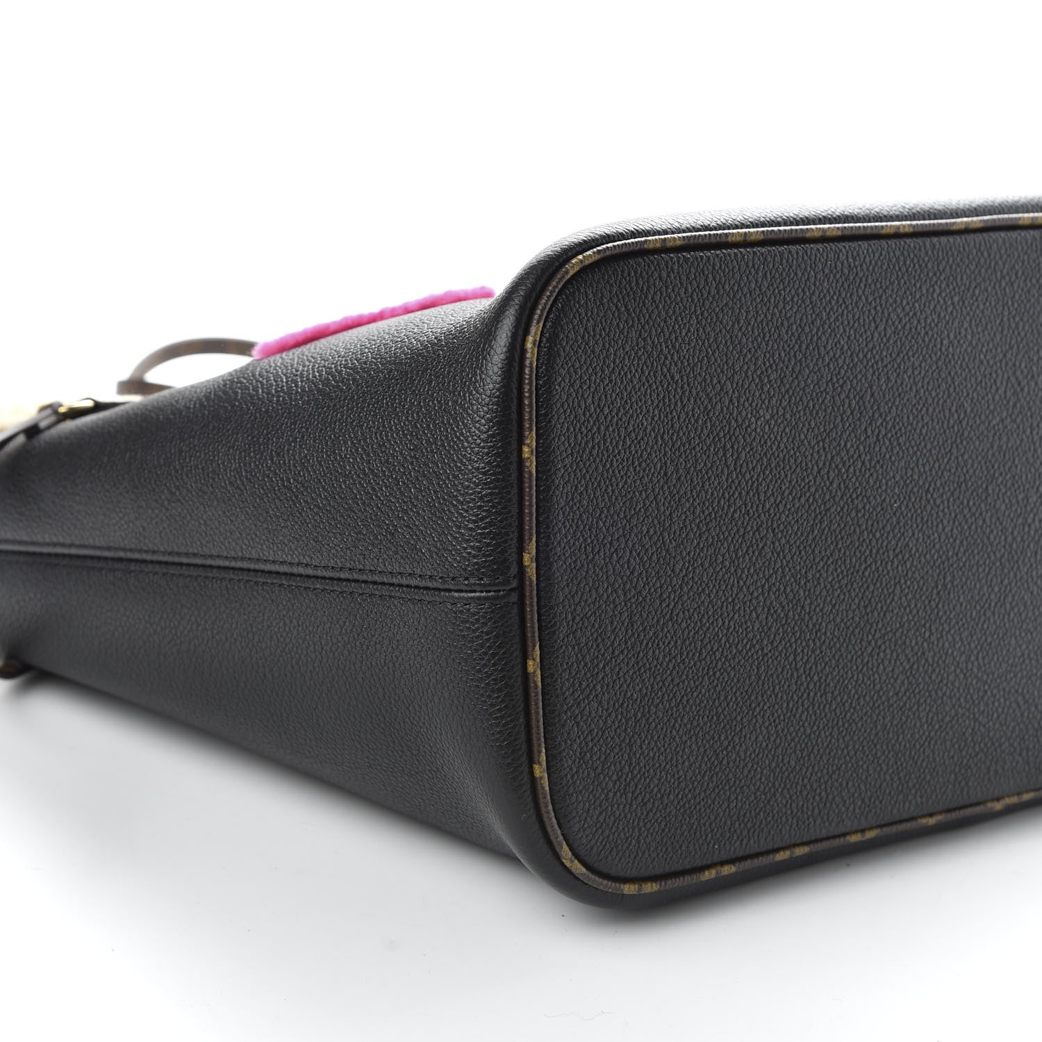 Louis Vuitton Calfskin Monogram Teddy Neverfull MM Black 7 of 10