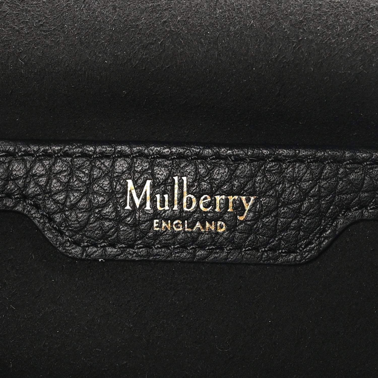 Mulberry Heavy Grained Calfskin Darley Satchel Black 6 of 9