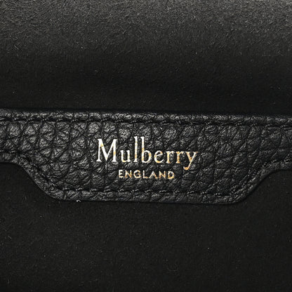 Mulberry Heavy Grained Calfskin Darley Satchel Black 6 of 9