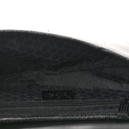 Gucci Snakeskin Small Jackie O Hobo Black 4 of 8