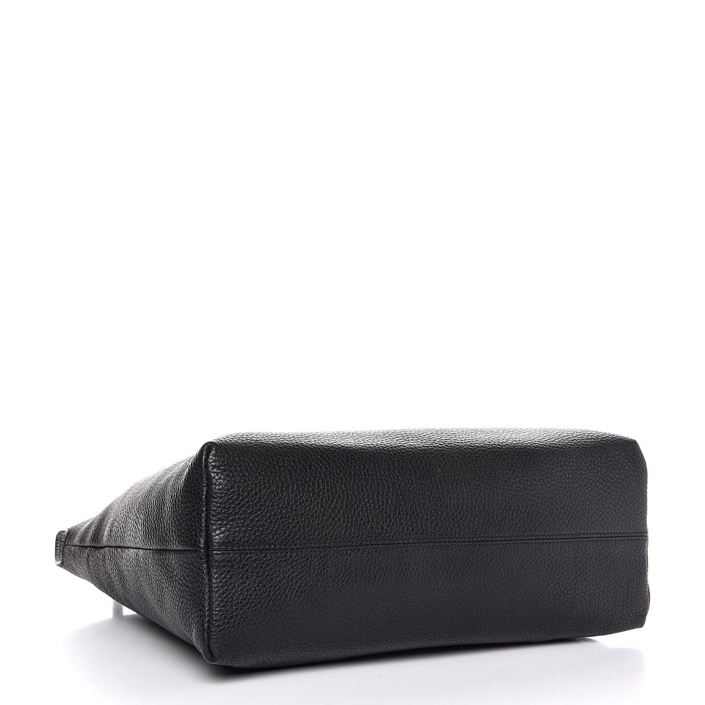 London Grainy Calfskin Medium Baynard Tote Black