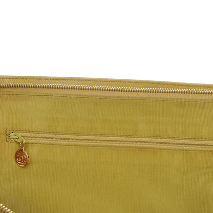 Chanel Caviar Shoulder Bag Yellow 9 of 10