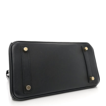 Hermes Swift Birkin 25 Black 4 of 13