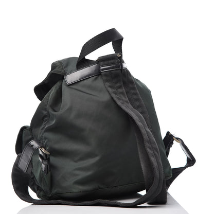 Prada Nylon Vela Small Backpack Green 3 of 8