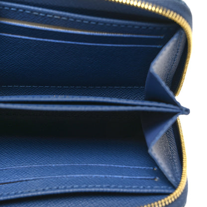 Louis Vuitton Denim Monogram Zippy Coin Purse Blue 5 of 7