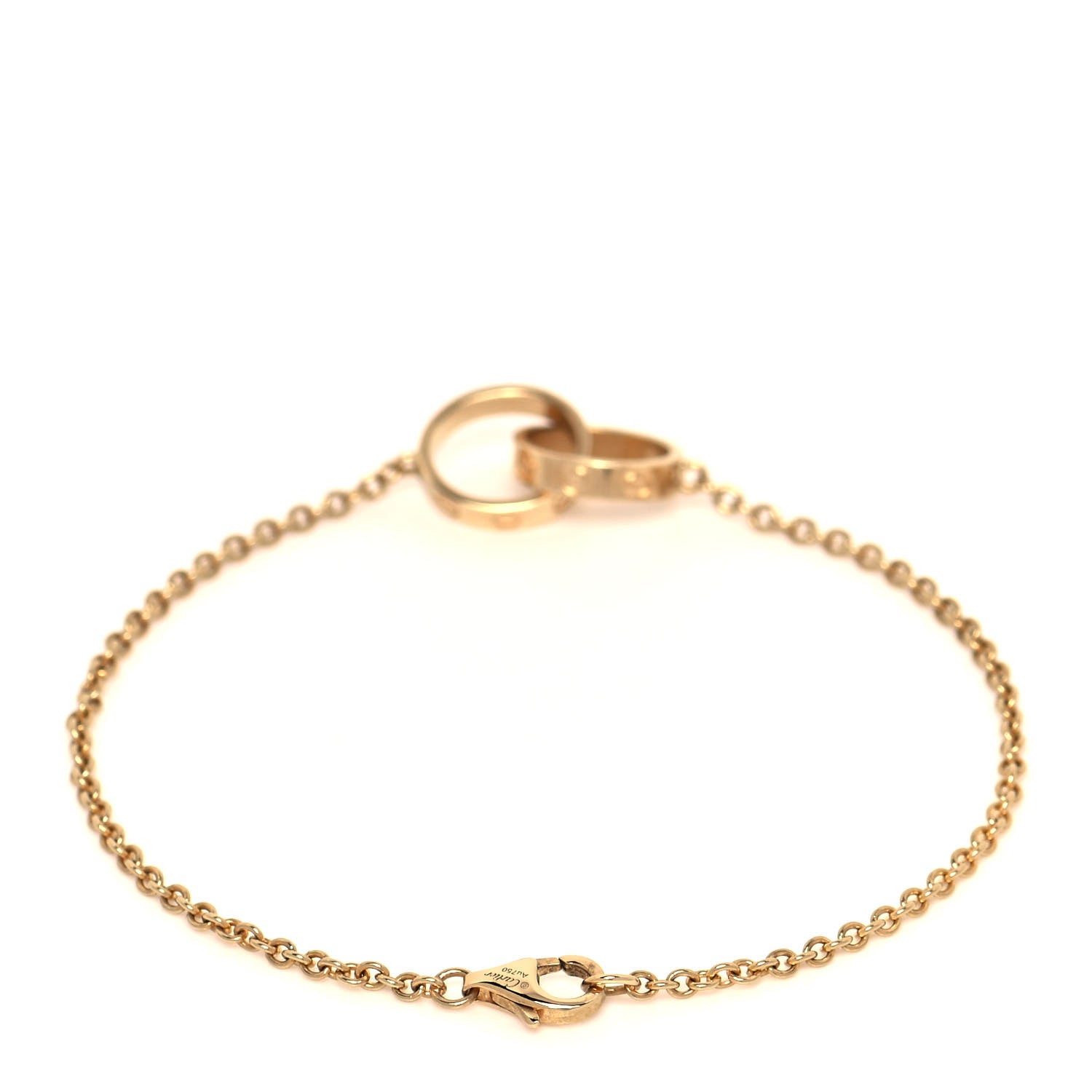 Cartier 18K Yellow Gold Interlocking LOVE Bracelet 3 of 6