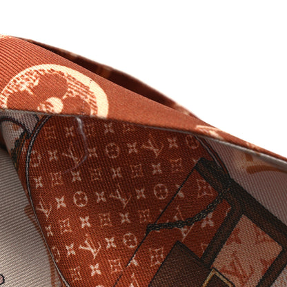 Louis Vuitton Silk Monogram Fall for you Bandeau Brown 3 of 4