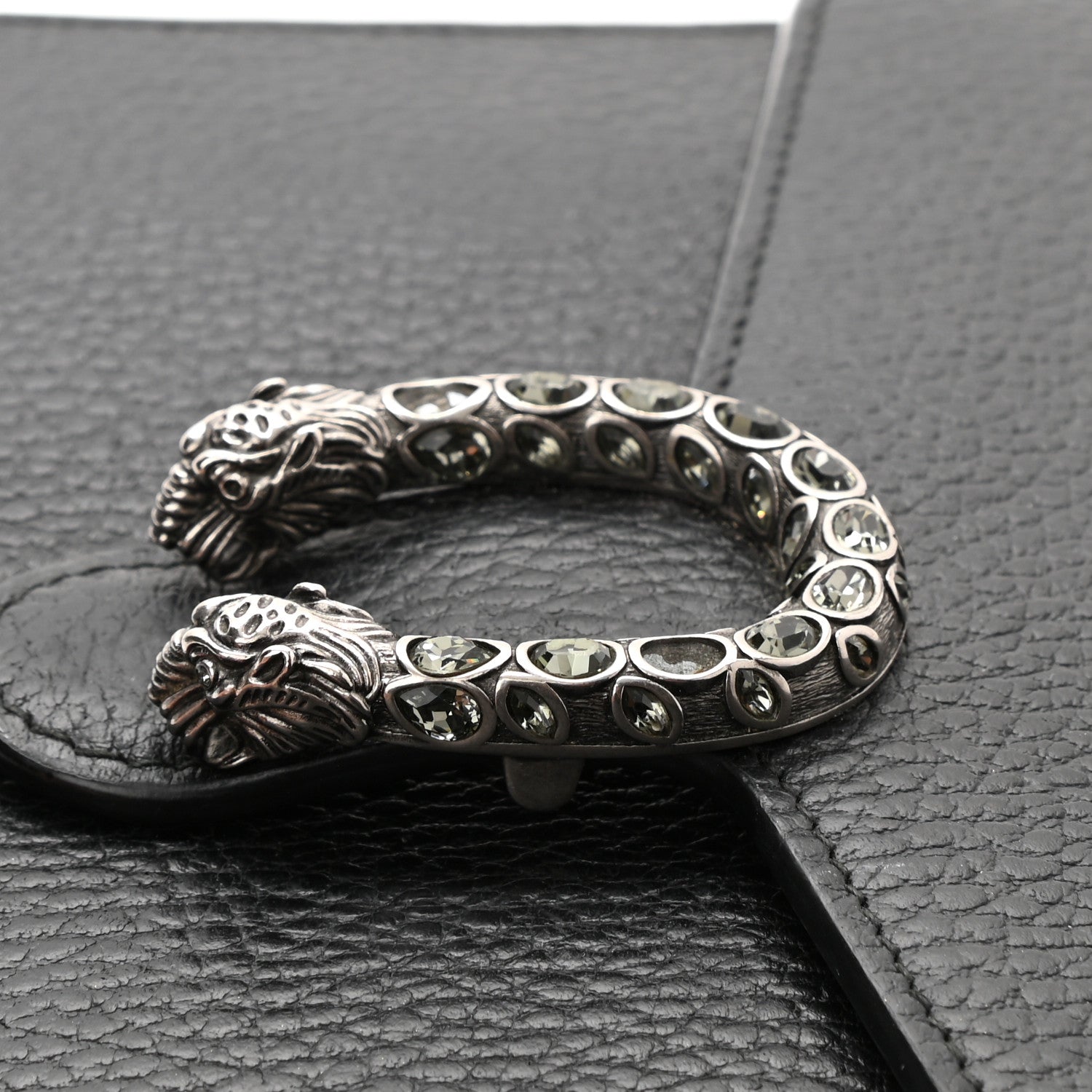 Gucci Calfskin Mini Dionysus Chain Wallet Black 14 of 15