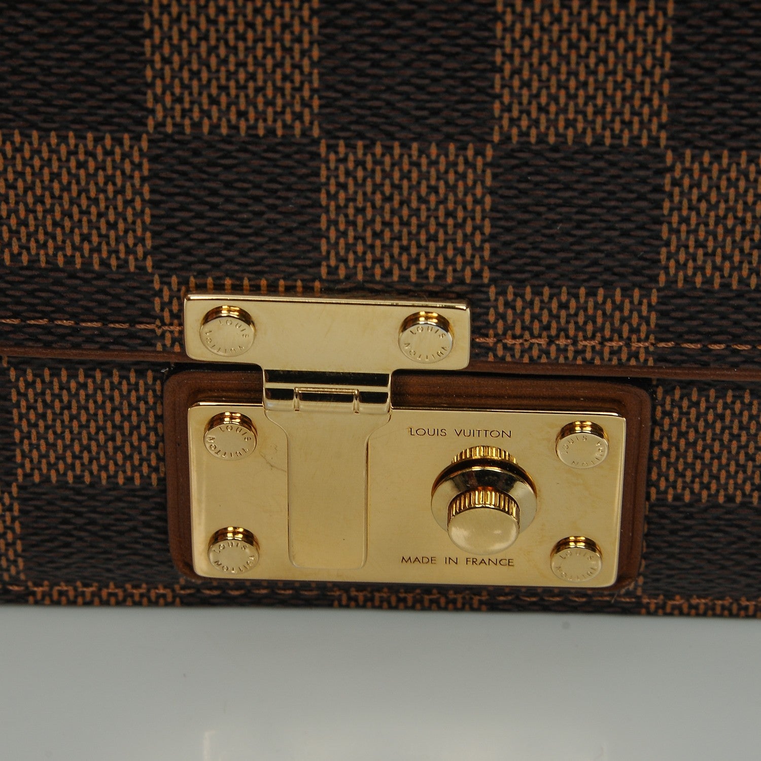 Louis Vuitton Damier Ebene Ascot Wallet 9 of 9