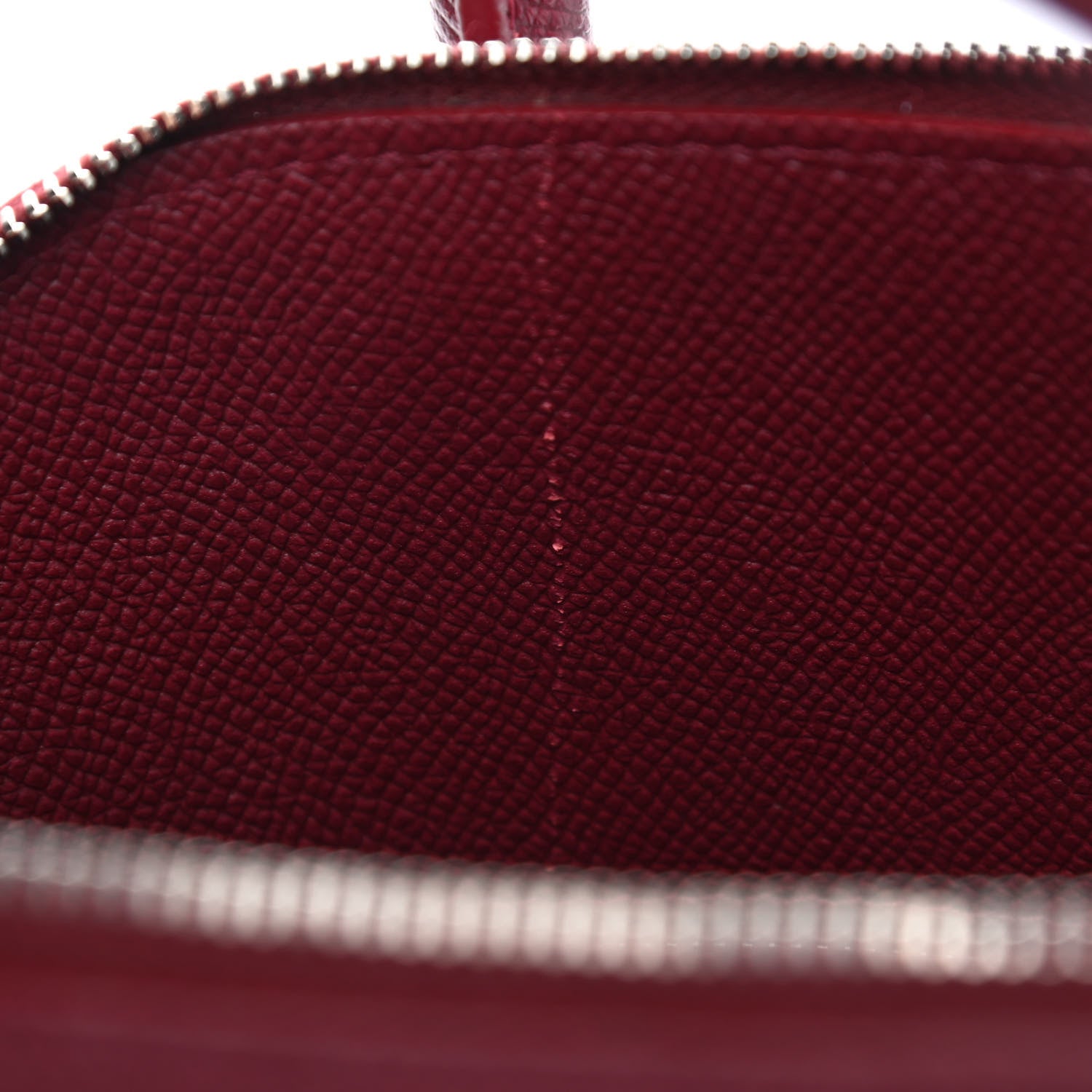 Balenciaga Signature Grained Calfskin Logo S Ville Top Handle Bag Rouge Grenat White 5 of 10