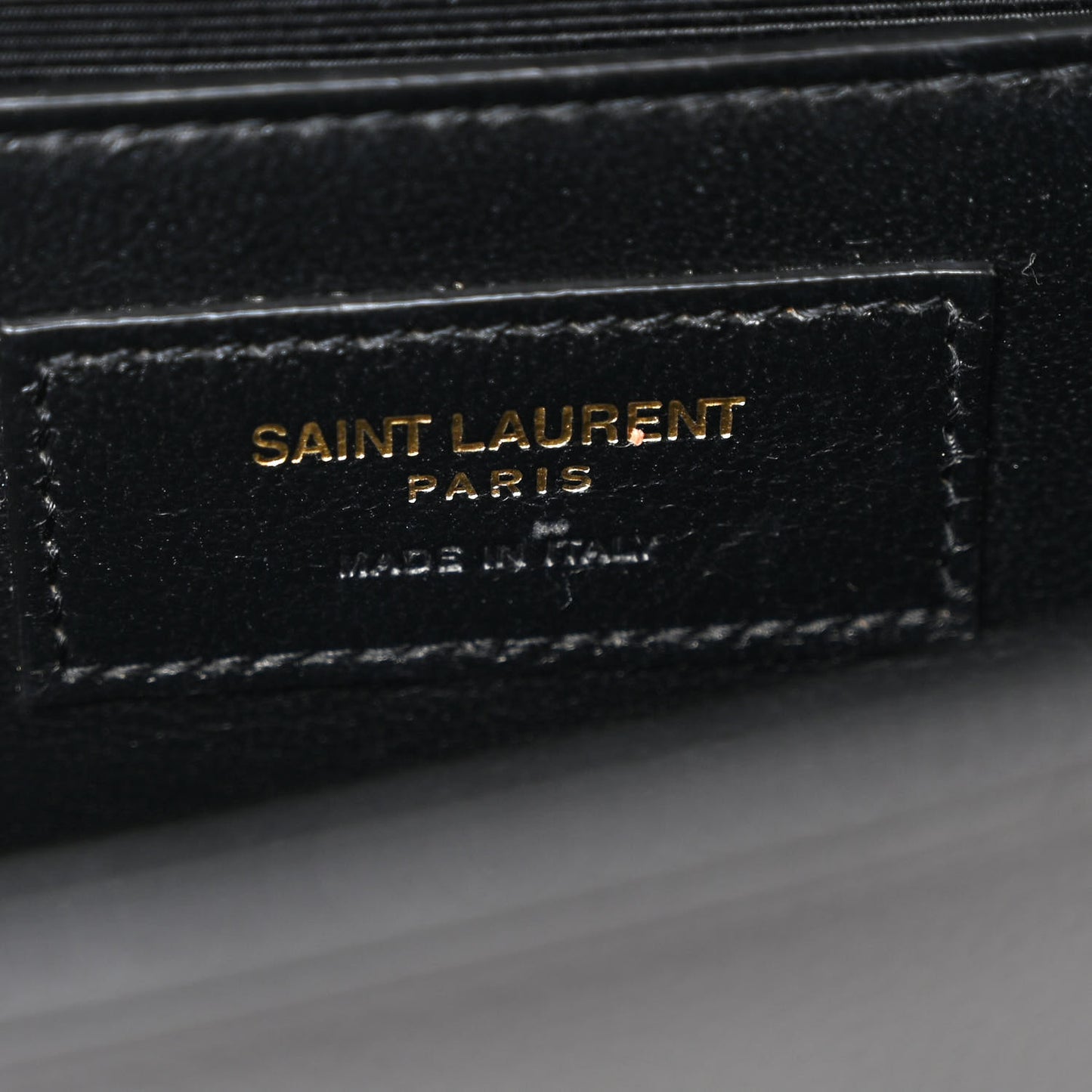 Grain De Poudre Medium Classic Monogram Kate Satchel Black