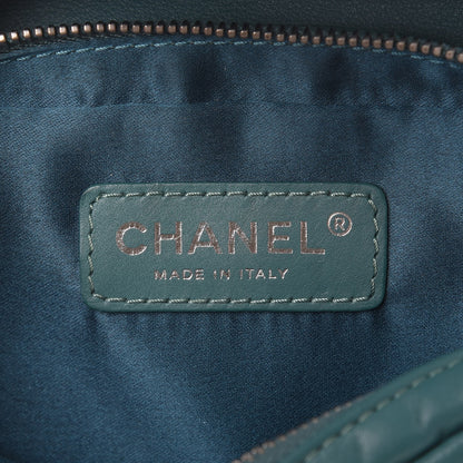 Chanel Calfskin Ultimate Stitch Mini Flap WOC Bag Turquoise 8 of 9