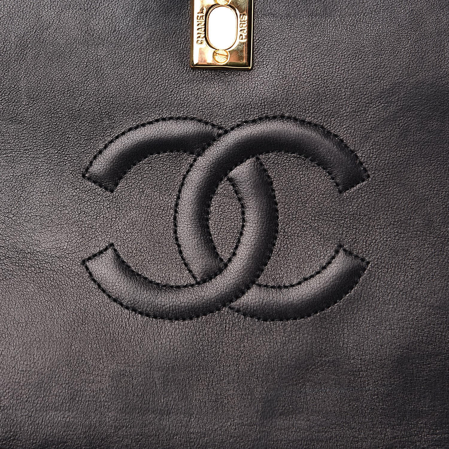 Chanel Lambskin Quilted Small Single Flap Bag Black 13 of 15