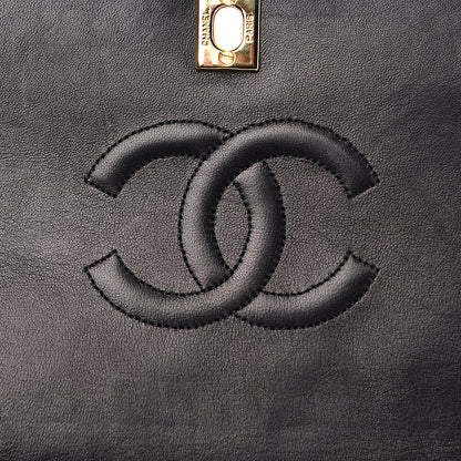 Chanel Lambskin Quilted Small Single Flap Bag Black 13 of 15