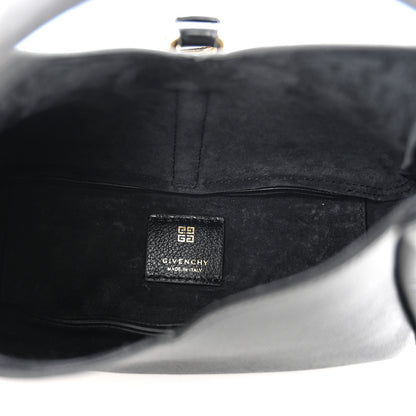Givenchy Grained Calfskin Mini G-Lock Hobo Black 5 of 10