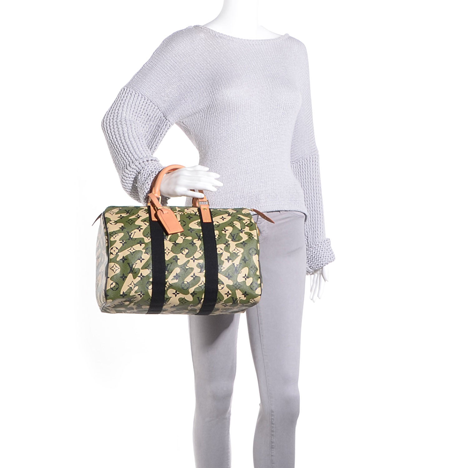 Louis Vuitton Monogramouflage Speedy 35 2 of 7